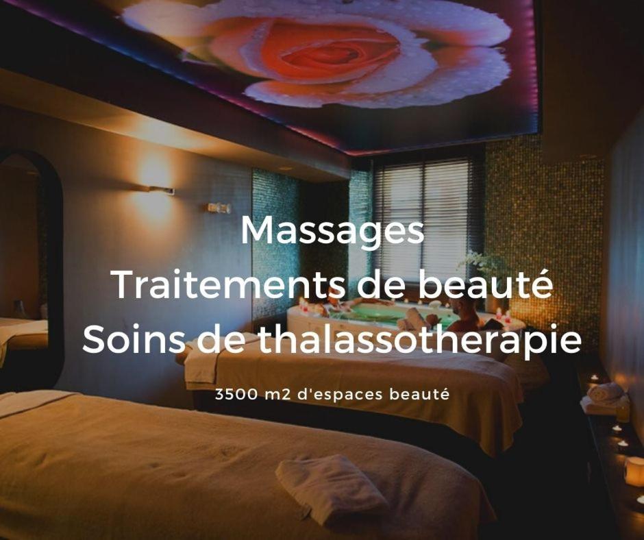 Grand Hotel Les Flamants Roses Thalasso & Spa กาเนต์-อ็อง-รูสซียง ภายนอก รูปภาพ
