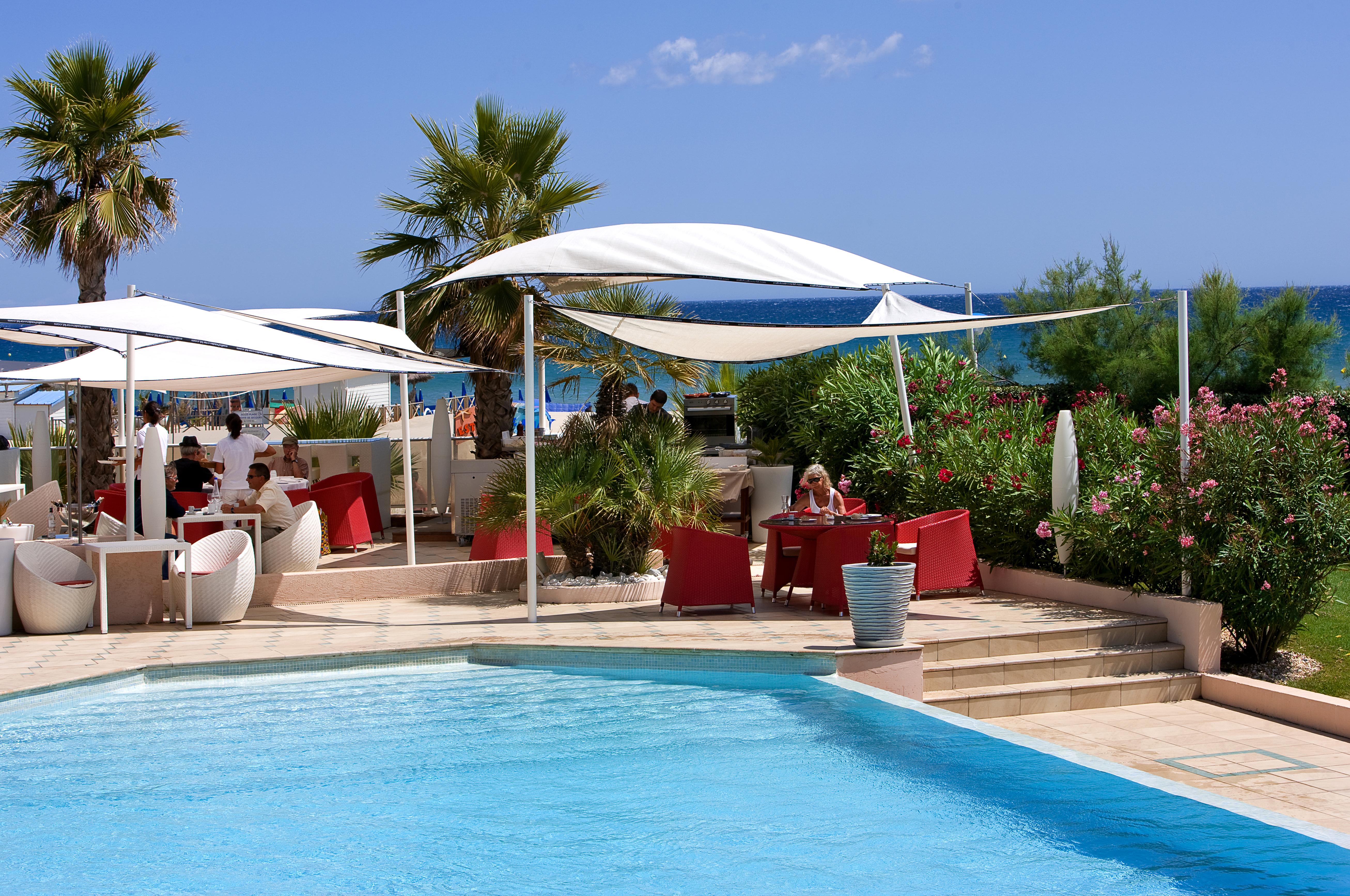 Grand Hotel Les Flamants Roses Thalasso & Spa กาเนต์-อ็อง-รูสซียง ภายนอก รูปภาพ
