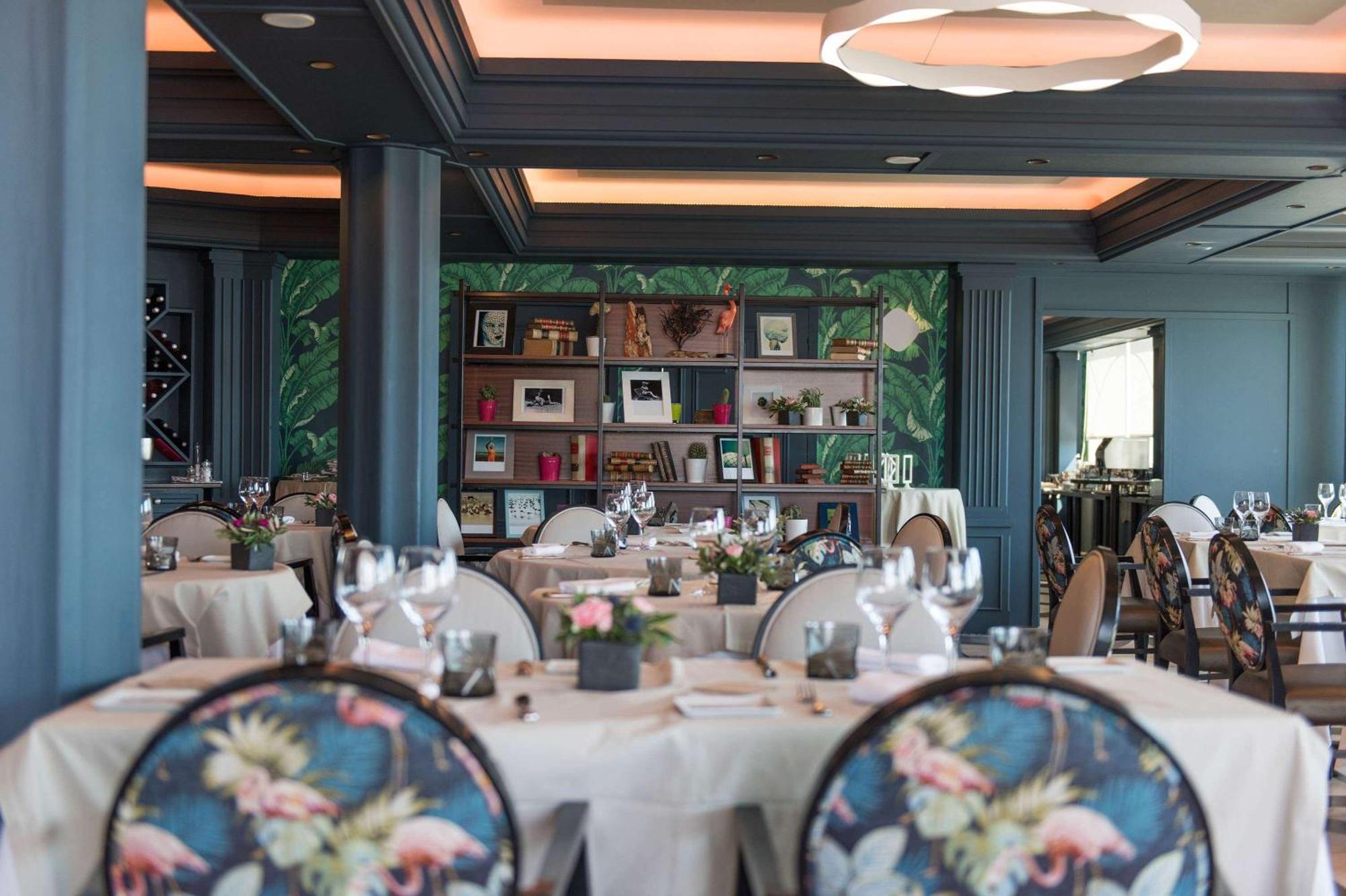 Grand Hotel Les Flamants Roses Thalasso & Spa กาเนต์-อ็อง-รูสซียง ภายนอก รูปภาพ