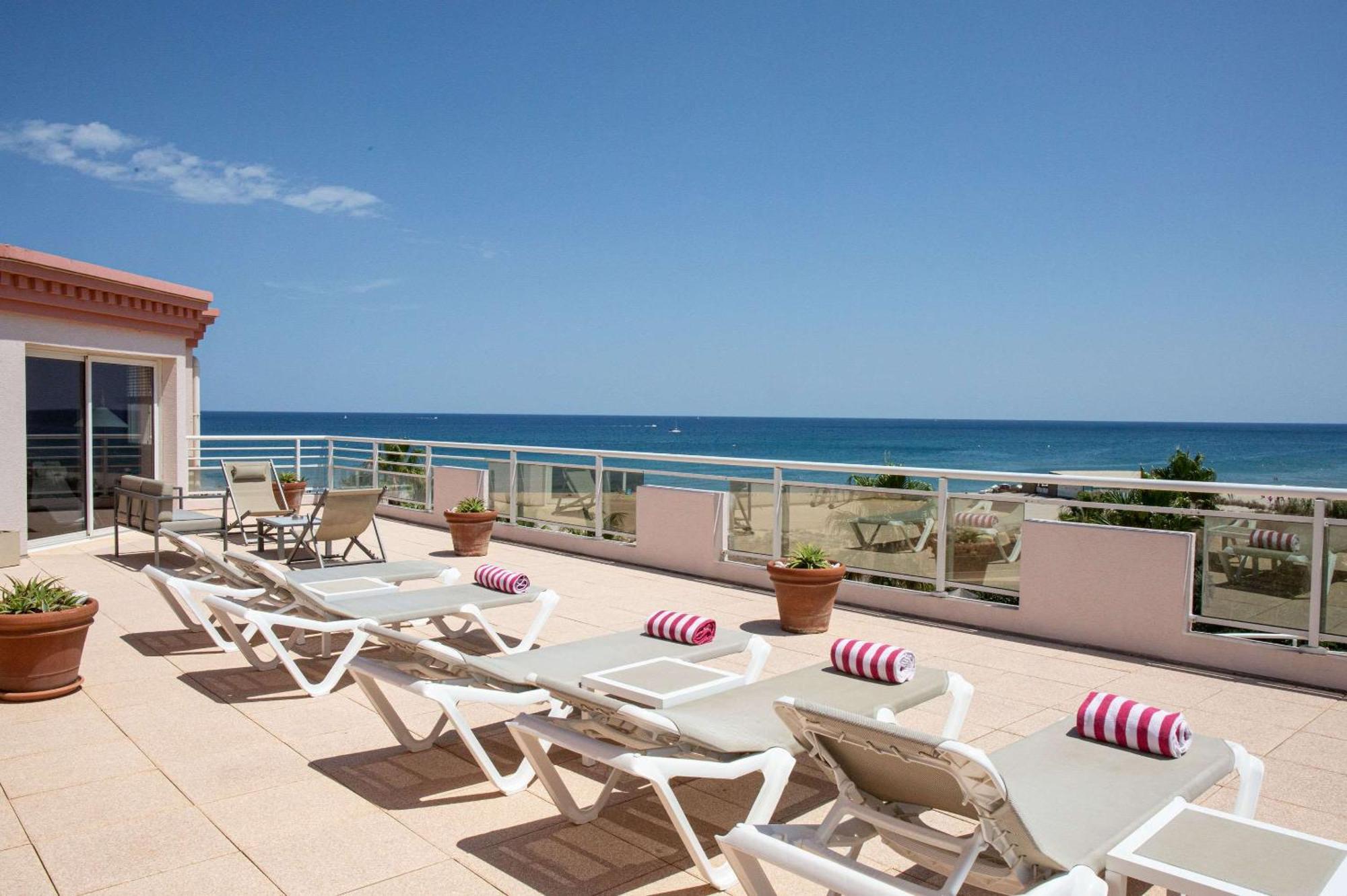 Grand Hotel Les Flamants Roses Thalasso & Spa กาเนต์-อ็อง-รูสซียง ภายนอก รูปภาพ